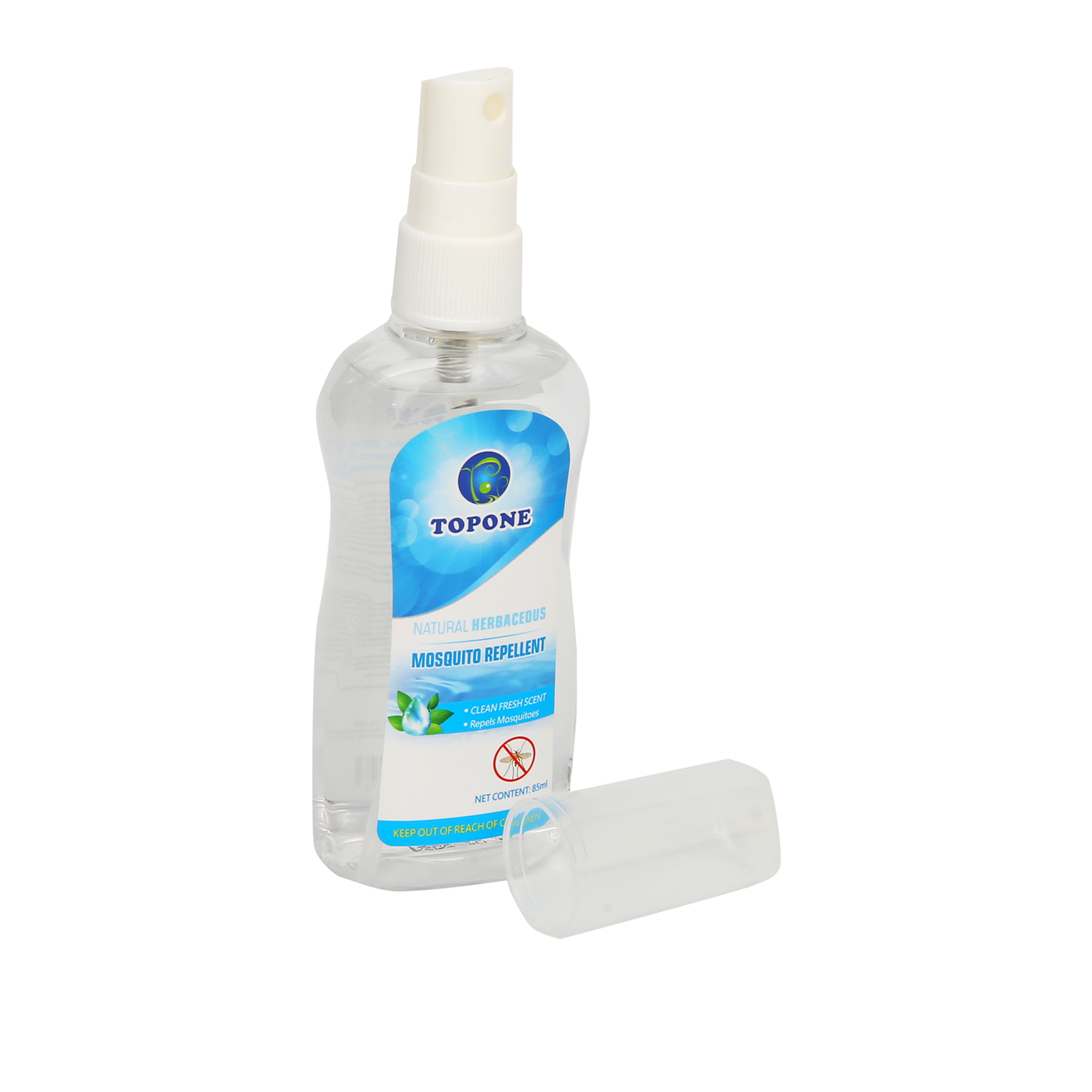 Água sanitária repelente de mosquitos
