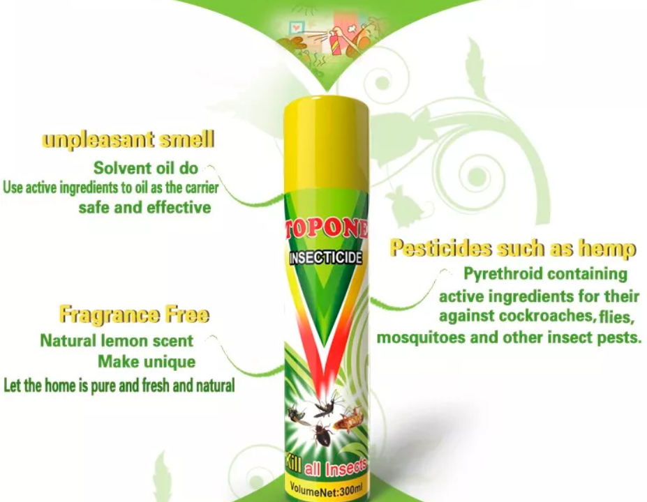 Spray de controle de pragas assassino de mosca