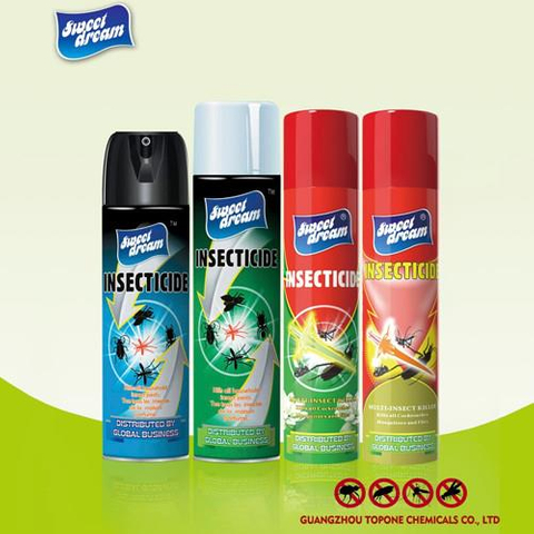 Spray aerossol de inseticida Sweet Dream para insetos em casa