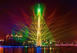 'Festival Internacional de Luz de Guangzhou, que começou' .