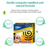 Bobinas repelentes de micro-mosquitos anti-fumaça e bobinas de caçador de mosquitos para uso externo
