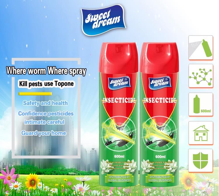 O que é spray doméstico de inseticida e como funciona