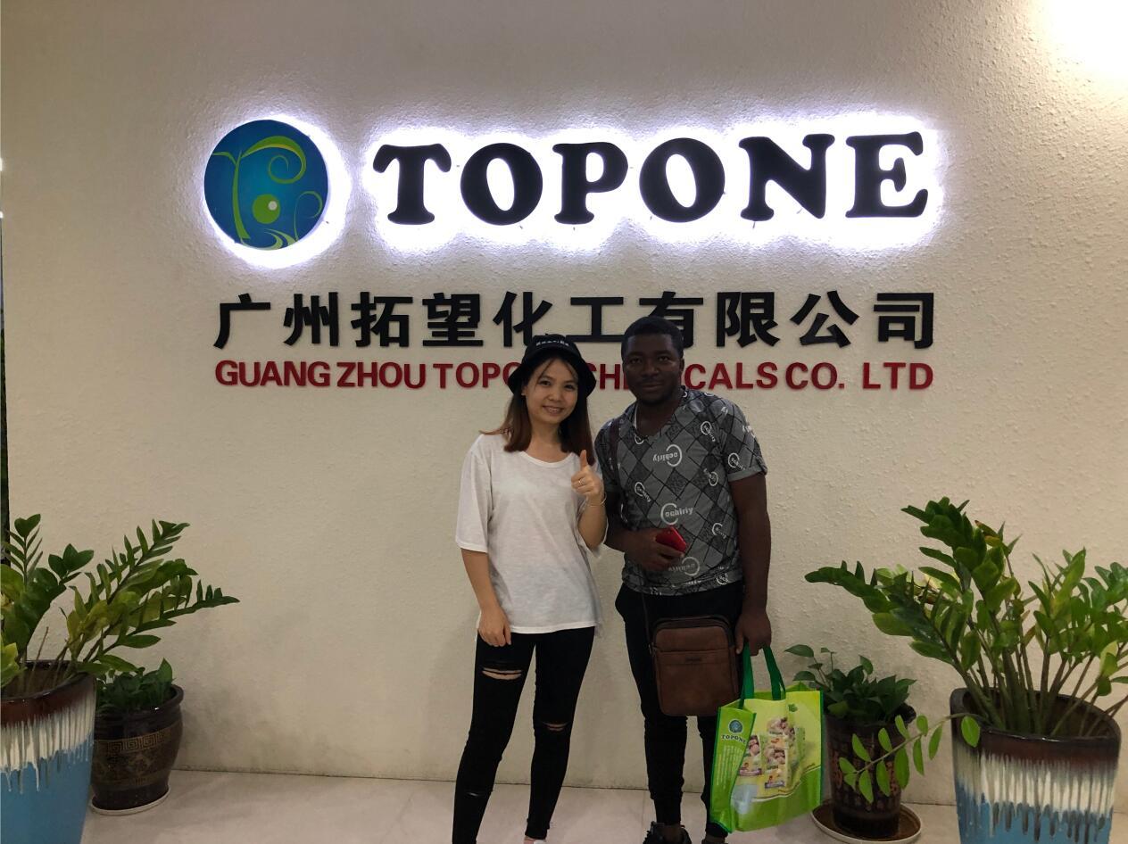 Bem-vindo, cliente da Nigéria, visite a empresa TOPONE